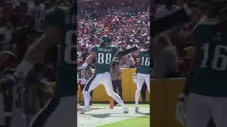 Philadelphia Eagles Tight End Dallas Goedert Finds the Endzone for Six! #shorts