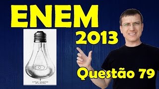 ENEM 2013 - Questão 79 resolvida (Caderno Azul)  - Física - Eletricidade- Prof. Marcelo Boaro