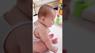 姨姨们的小肉包上线啦！ #人类幼崽有多可爱 #胖嘟嘟的小可爱 #人类幼崽迷惑行为