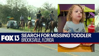 Update on search for missing Brooksville toddler