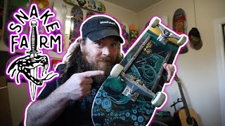 SNAKE FARM SKATEBOARDS | You're gonna want to see this board