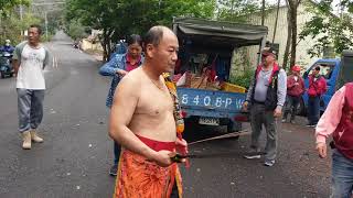 109年4月7日水里雲天宮慚愧祖師繞境玉峰村安營將