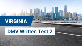 2024 Virginia DMV Written Test #2