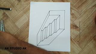 The Door Illusion - Magic Perspective with Pencil - By AK