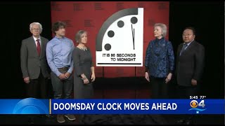 Doomsday Clock Moves To 90sec Away From "Global Catastrophe"
