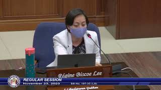 35th Guam Legislature Regular Session - November 23, 2020 PM Pt.2