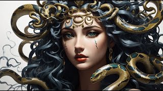 蛇发女妖美杜莎 Medusa | 雅典娜的漂亮女祭司如何变成怪兽的故事| 希腊神话故事 | 睡前故事 | 助眠 | 美杜莎|希腊神话|