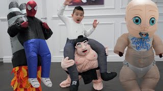 Funniest Costume Runway Show Ever With Calvin Kaison Spider-Dad