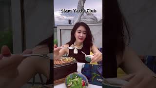 siam yacht club Dinner ชิลๆ ริมแม่น้ำเจ้าพระยาที่ Siam Yacht Club โรงแรม Royal Orchid Sheraton