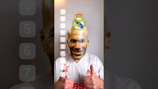 Zinedine Zidane Ranks Football Clubs!