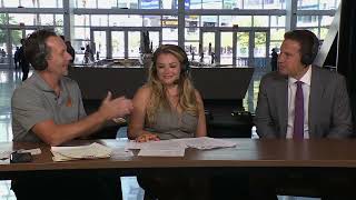 Tom Leander and Amanda Pflugrad Interview with Owner Mat Ishbia at Phoenix Suns Media Day.