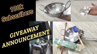 ஏன் வீடியோ போடவில்லை |GIVEAWAY | Stainless steel cookware|Shopping Haul