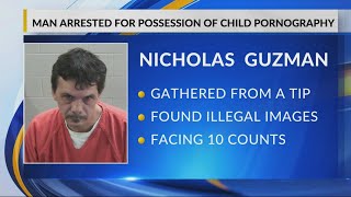 Neenah man arrested, booked for 10 counts of possession of child pornography