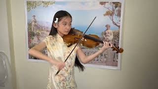 周杰倫 Jay Chou〈 红顏如霜Cold Hearted 〉Tiffany Li Tsz Yan 李祉欣(Age 12) Violin Cover. 小提琴翻奏・