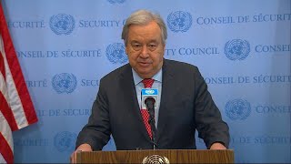 UN chief 'welcomes' Gaza ceasefire, hostage deal | AFP