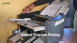 Funeral Programme printing