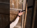 how to put up a gate latch on a garden gate