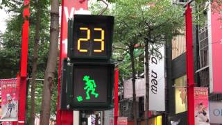 2015.10.10 台北市 西門町 飛人Michael JORDAN 上籃小綠人 裝置廣告 紅綠燈traffic light