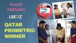 Qatar Prometric Winner Amrutha sharing her experience | Leedz Academy, Thrissur