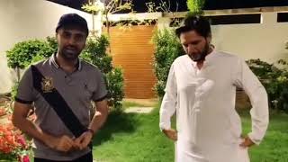 Turgut Alp with waseem badami with shahid afridi live show Aaj Raat 11PM