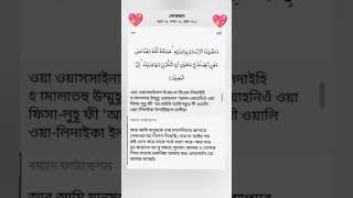 সূরা লোকমান। আয়াত নং ১৪ 🥀Surah Luqman 🥀 Quran Recitation 🥀 Islamic Video 🥀 Ghazal