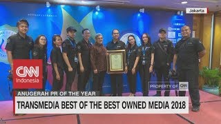 Transmedia Raih Penghargaan Best Of The Best Owned Media 2018