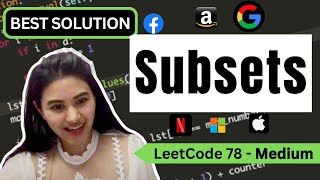Subsets - LeetCode 78 - Python