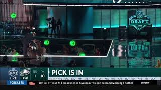 Eagles Draft Devonta Smith with the 10th Overall Pick | 2021 NFL Draft Highlights
