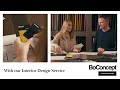 boconcept interior design service from color palettes to 3d designs