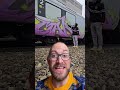 people who graffiti trains really annoy me 😡 graffiti train vandalism ryanwindridge angry