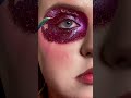 editorial star messy makeup tutorial❤️🪩✨ redmakeup editorialmakeup creativemakeup artmakeup