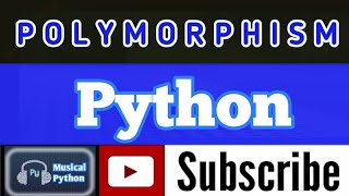Polymorphism in Python | Object Oriented Programming Concepts | Python for Beginners