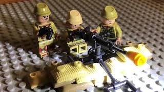 レゴ戦争　九二式重機関銃　LEGO Type 92 heavy machinegun