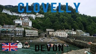 CLOVELLY Village, Beach, DEVON UK June 2019