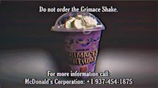 McDonald's 'Grimace Shake' Recall