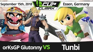 Calyptus Cup Climax | orKsGP Glutonny (Cloud, Wario) vs Tunbi (Toon Link) | Pool Wave A