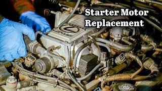 90-94 Lexus LS400 Starter Motor Replacement - Part 1 - Removing the Air Chamber