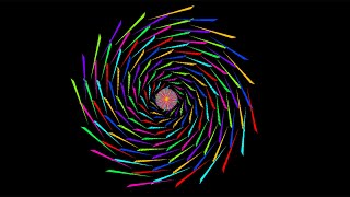 Python: Mesmerizing Spirographs in Brilliant Colors #PythonArt #TurtleGraphic #python #pythonturtle