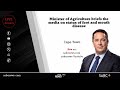 Agriculture Minister John Steenhuisen media briefing on Foot and Mouth Disease in SA