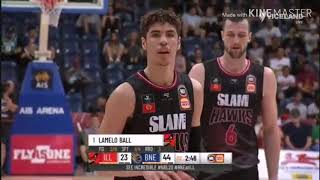 LaMelo Ball 19pts 9rebs 5ast Highlights | Illawara Hawks vs. Brisbane Bullets | November 3, 2019