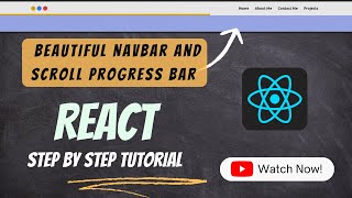 Create a Scroll Indicator Progress Bar | Beginner ReactJS project from Scratch