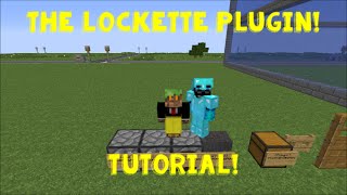 How to use the Lockette Plugin! - DBD MC Tips and Tricks!