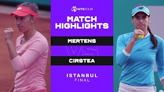 Elise Mertens vs. Sorana Cirstea | 2021 Istanbul Final | WTA Match Highlights