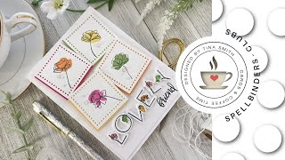 Spellbinders | Clear Stamp of the Month Club | December 2021 | Color Outside the Lines