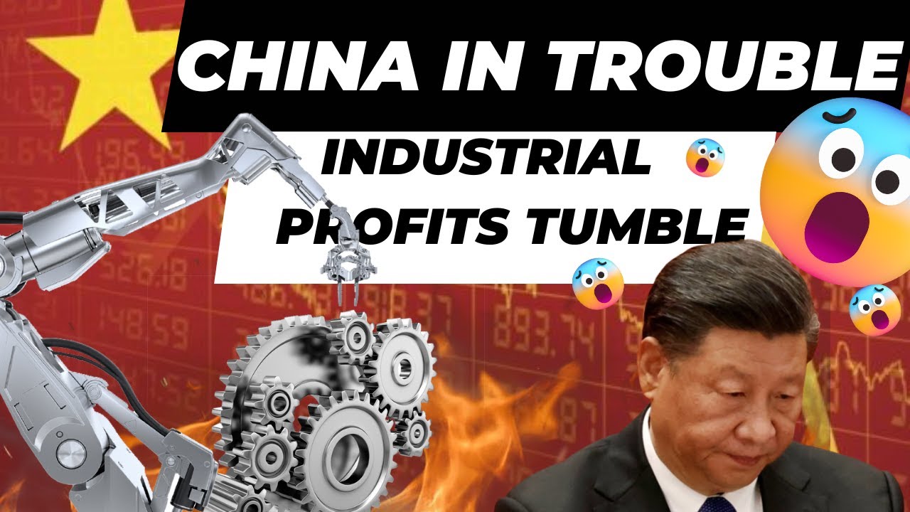 China's Economic Meltdown 2023 | Falling Industrial Output| Falling ...