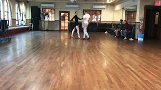 International Latin Dance Frida and Maks Rumba Practice