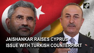 Turkey Countered: EAM Jaishankar raises Cyprus issue