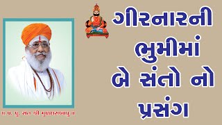 ગિરનારની ભુમિમાં બે સંતો નો પ્રસઁગ (પ.પૂ. સંત શ્રી મુળદાસબાપુ રામમઢી) ll Muldasbapu ll