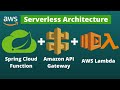 AWS Lambda with API Gateway | Serverless Architecture | Spring Cloud Function