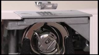 SINGER® Front Load Bobbin Case Threading Insertion Tutorial